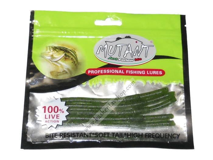 Mutant Professional Fishng Lures Sahte Solucan Yeil-av11700