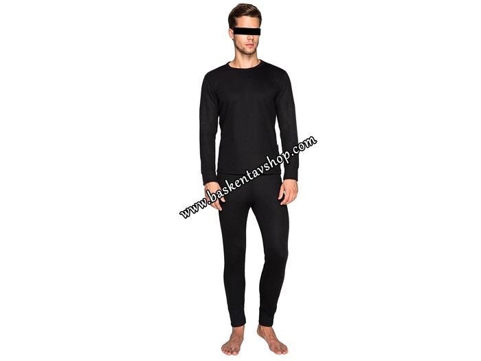 Thermoform Active Unisex Set-Termal Takm lik Siyah-av11387