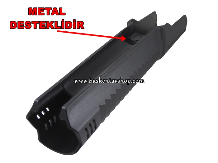 Pompalı Tüfek için Metal Destekli Uzun El Kundağı-av14043